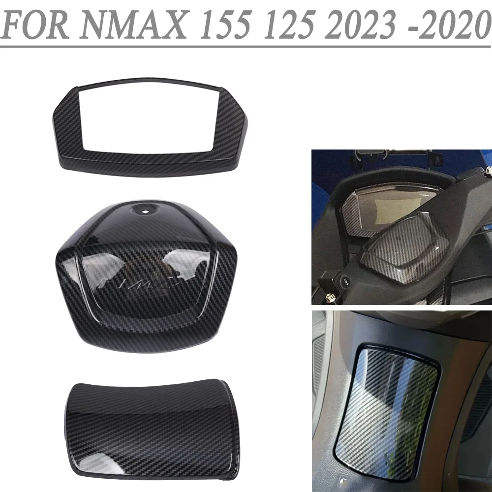 For Yamaha NMAX 155 N MAX 125 Nmax125 Nmax155 Moto Meter Instrument Cover Fuel Gas Oil Fuel Tank Cover Handlebar Center Cover