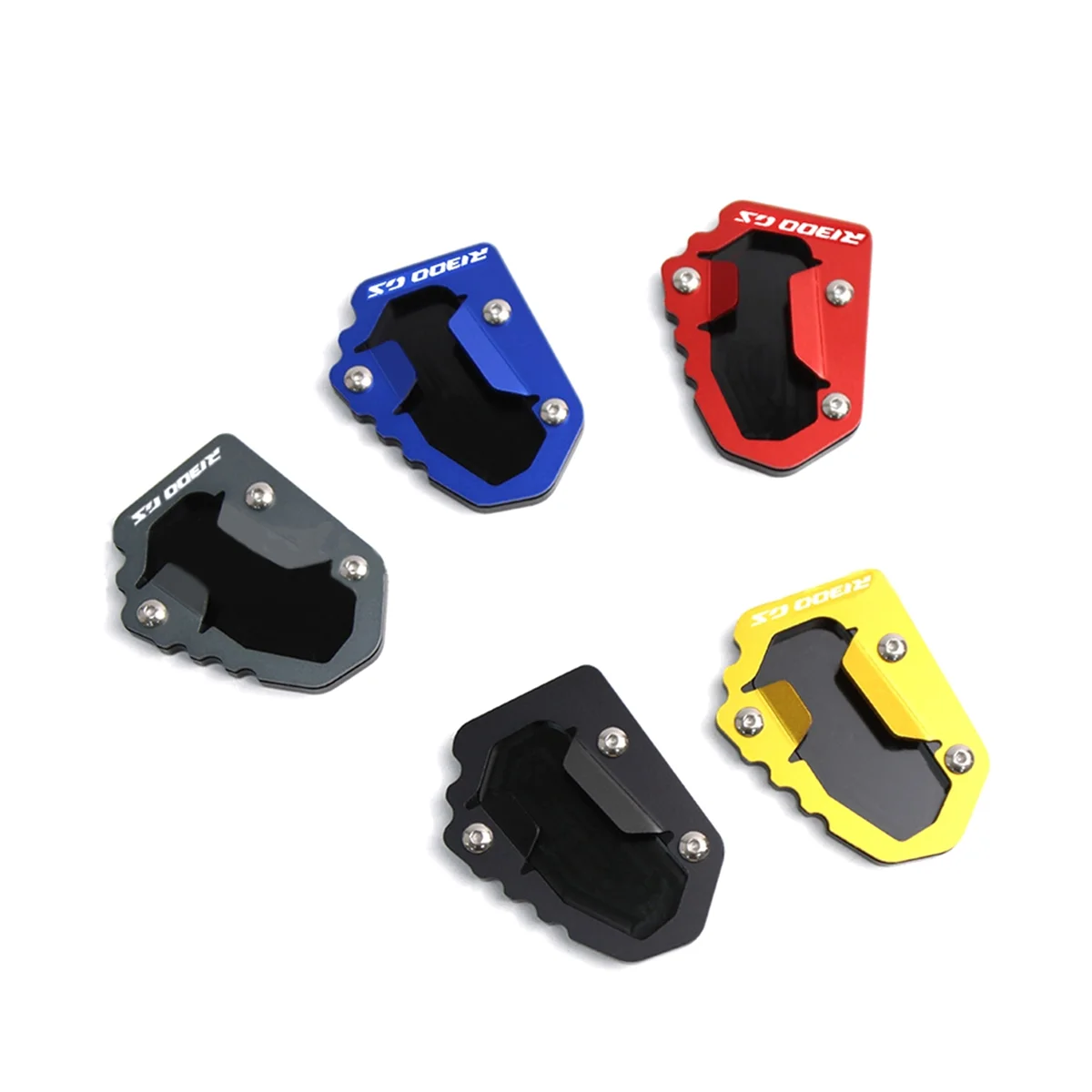 Motorcycle Kickstand Extension Foot Pad Support Plate for BMW R1300GS ADV Adventure GS1300 2023-2024 Blue