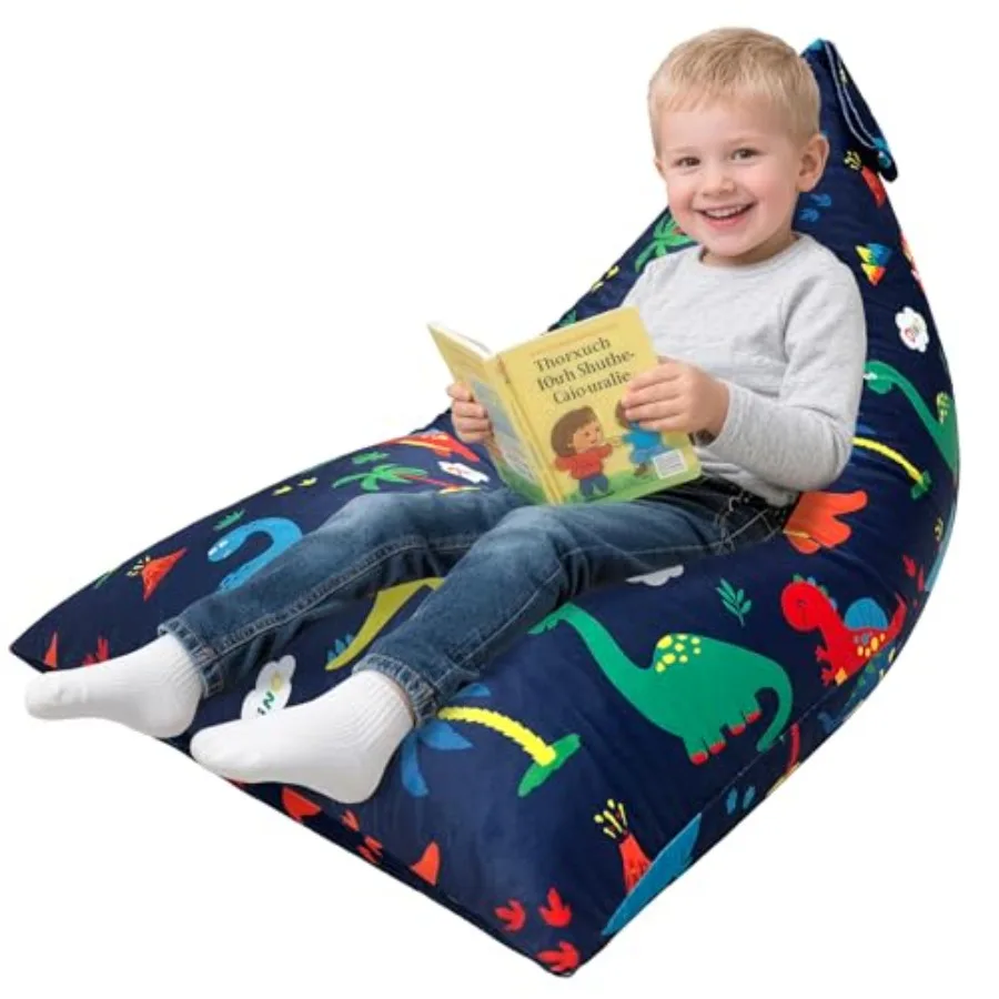 

Bean Bag Chair for Teens Adults Memory Foam Bean Bag Sofa with Removable Cover Cozy Beanbag Chair for Living Room Lazy Sofa for