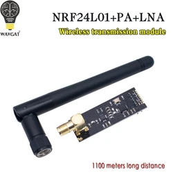 1PCS Special promotions 1100-meter long-distance NRF24L01+PA+LNA wireless modules (with antenna)