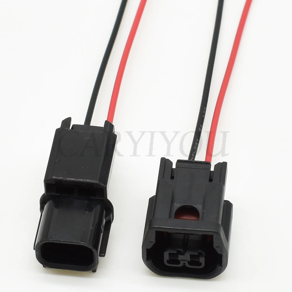 1 Set 2 Pin 6181-6851 6189-7408 LED Light Conenctor Fog LED Headlight Speaker Plug Sensor Connector For Honda