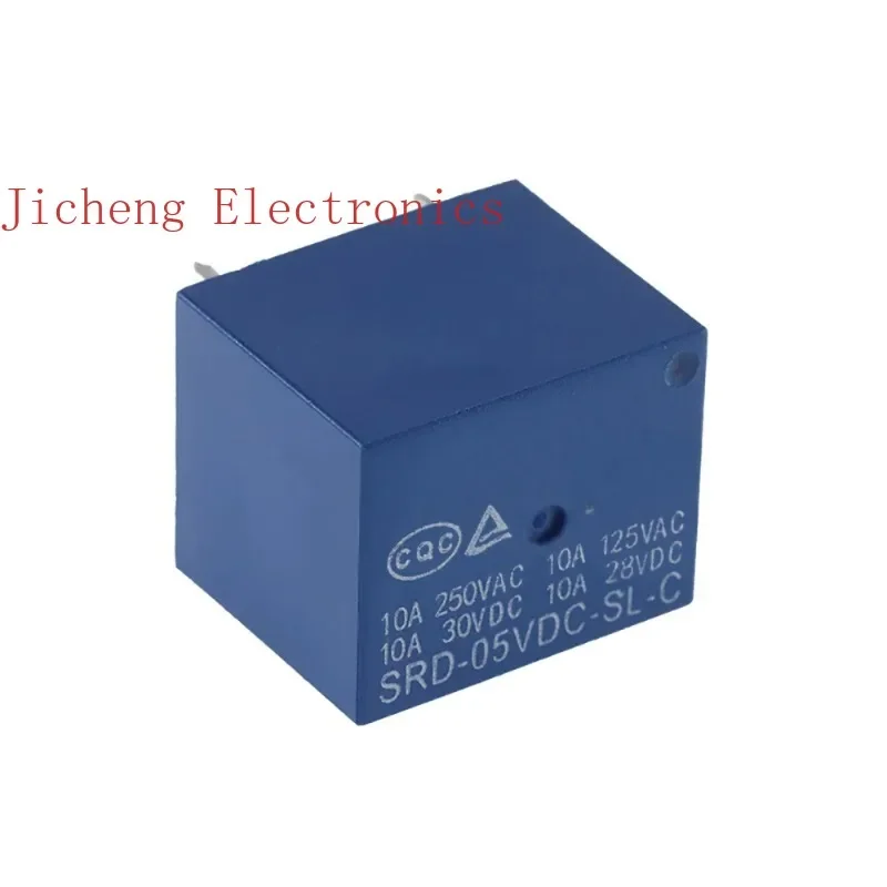 10PCS Relays SRD-03VDC-SL-C SRD-05VDC-SL-C SRD-06VDC-SL-C SRD-09VDC-SL-C SRD-12VDC-SL-C 3V 5V 6V 9V 12V 24V 48V 10A 250VAC 5PIN