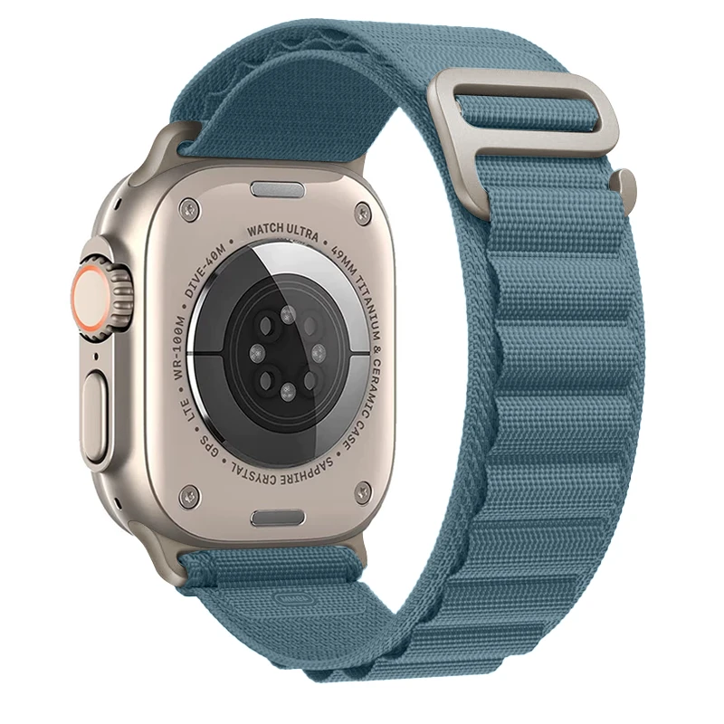 Alpine Loop Strap für Apple Watch Ultra 3 2 Band 49 mm 45 mm 44 mm 40 mm 41 mm 46 mm 42 mm Armband iWatch Serie 11 10 SE 9 8 7 6 5 4
