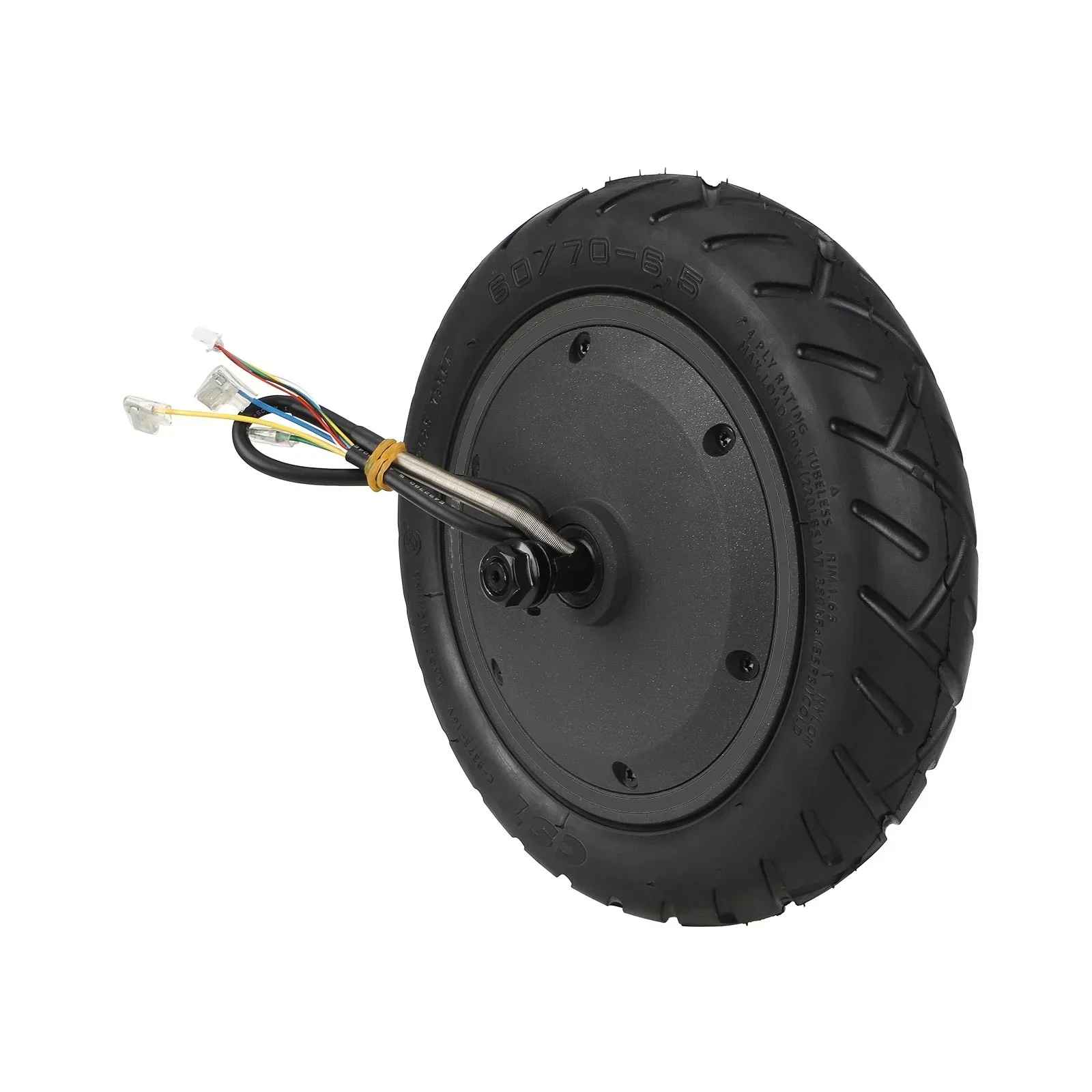 Original Hinterrad-Motor für Xiaomi 5 Elektroroller Komplettset mit 60/70-6.5 Schlauchlosreifen, Einbaufertig, Montageteile