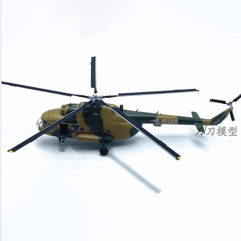 Diecast 1:72 Scale Russian MI-8 transport helicopter Plastic Simulation Finished Model Static Decoration Souvenir Gifts