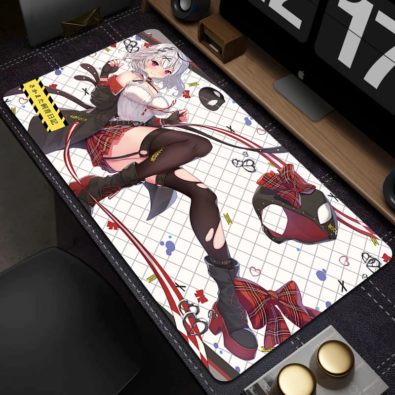 

Большой коврик для мыши XXL, офисный коврик для компьютерной мыши с запирающимся краем, 900x400 мм, резиновый коврик для мыши, нескользящий коврик для клавиатуры, настольный коврик, аксессуары