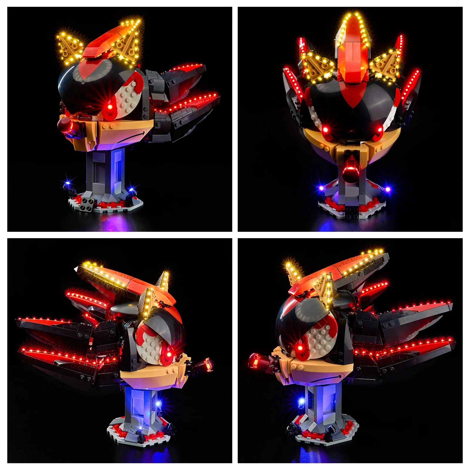 

Комплект светодиодных фонарей для LEGO Shadow The Hedgehog 77000
