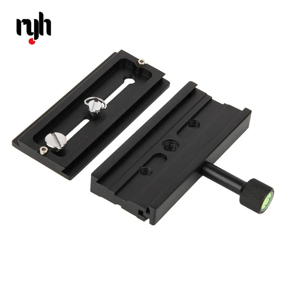 120*50 مللي متر المشبك محول ل DSLR حامل كاميرا ترايبود سريعة الإصدار لوحة جبل برغي محول مع فقاعة مستوى K120