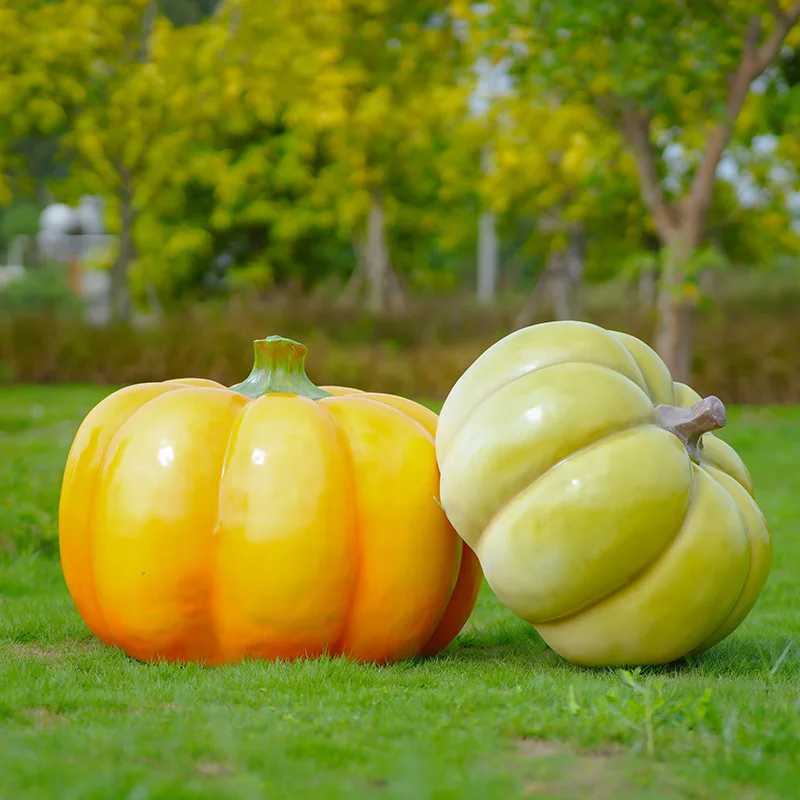 

Outdoor simulated pumpkin ornament rural scenic spot garden courtyard farm decoration