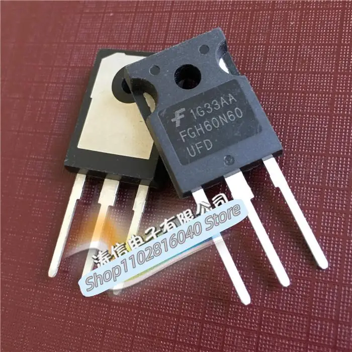 10PCS/Lot FGH60N60UFD/SFD/SMD  TO-247 600V60A Best Quality Imported Original Spot