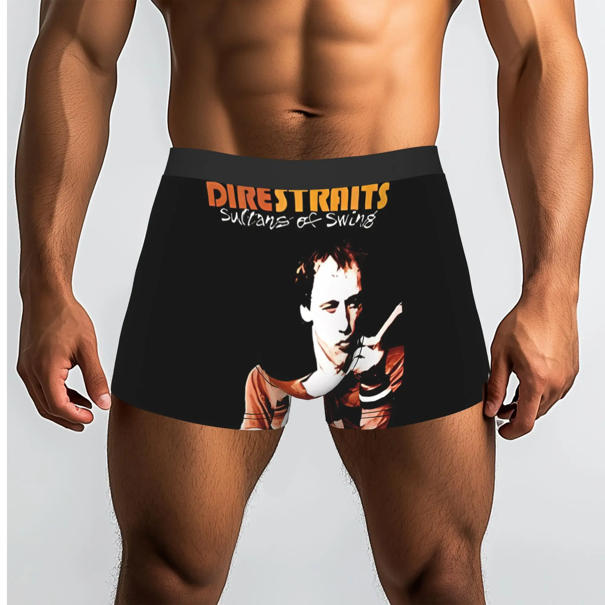 

Dire Straits Dire Straits Underpants Homme Panties Male Underwear Ventilate Shorts Boxer Briefs