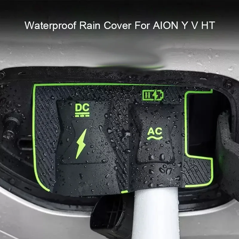 

New Energy Car Charging Port Waterproof Protector Cover Gun Charge Rain Cover Exterior Auto Accessory For AION Y V HT 2024-2026