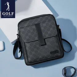 GOLF Men's Shoulder Bag Business Crossbody Bag Leisure Presbyopia Large Capacity Small Backpack Light Luxury Men's Shoulder Bag