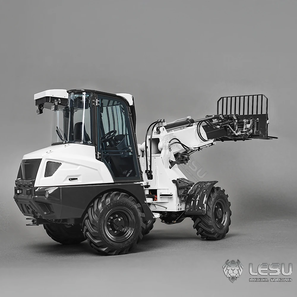 

LESU AT1050 1/14 RC гидравлический погрузчик телескопический рычаг с вилкой радиоуправляемый грузовик модель строительной машины тяжелые машинки игрушки