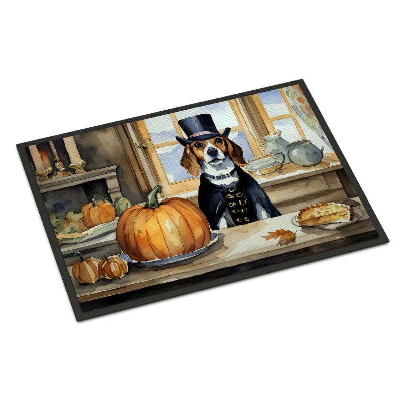 

Осенний кухонный дверной коврик с тыквой - нескользящий моющийся коврик для входа в помещении и на открытом воздухе, подарок на новоселье для нового дома и свадебного подарка