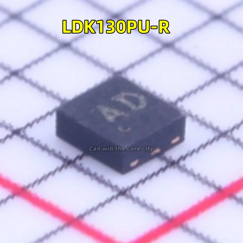 

1-100 PCS/LOT LDK130PU-R DFN-6(1.2x1.3) AD linear voltage regulator (LDO) brand new original