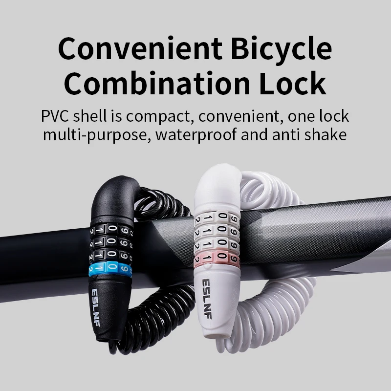 

Password Wire Lock Portable Universal Anti-Theft Security Lock for Motorcycles E-Bikes Helmets MTB & Road Bikes Bicycle Lock