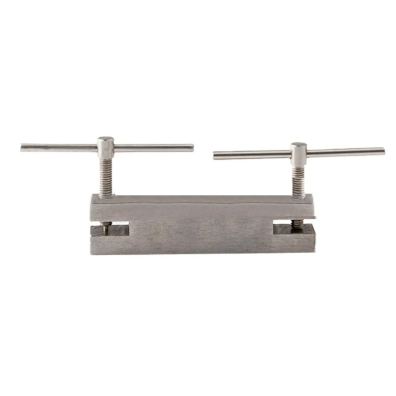 Metal Hole Puncher 1.5mm/2.0mm Aperture Aluminum Silver Sheet Punching Tool Suitable for DIY Earrings and Hair Accessory 37JB