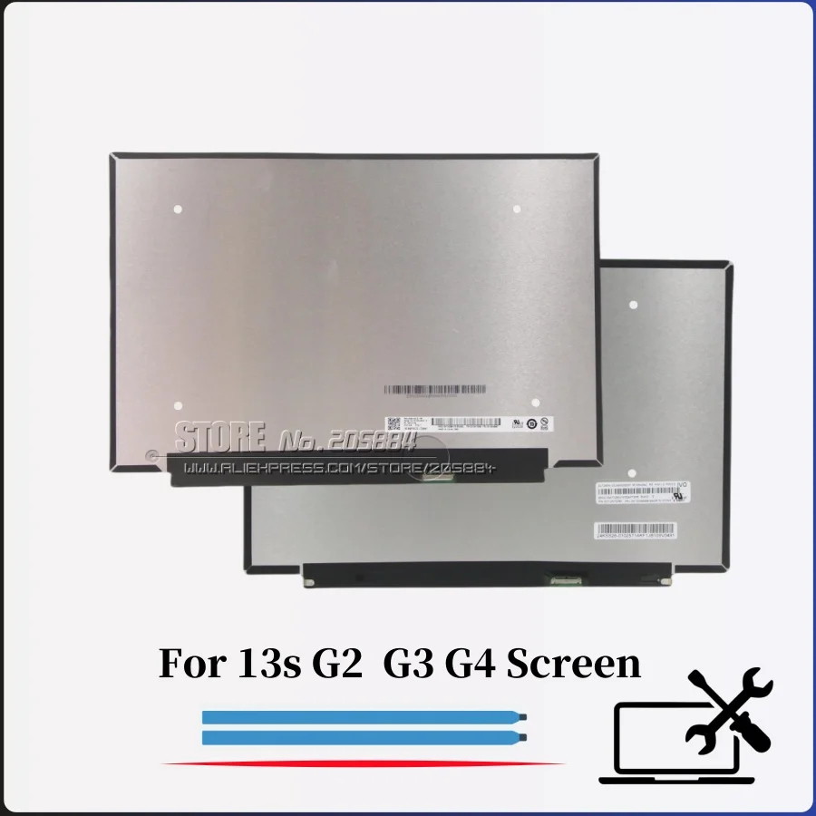

For ThinkBook 13s G2 G3 G4 -ARE /ITL/ACN/ARB/IAP Laptop LCD screen 13.3" （Non touch）B133UAN01.0/M133NW4J-R0 N133GCA-GQ1