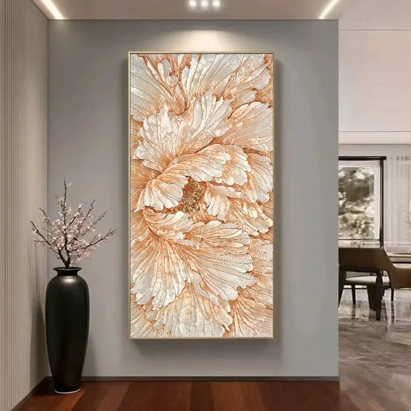Living room hanging paintings enamel decorative paintings entrance entrance abstract high-end murals