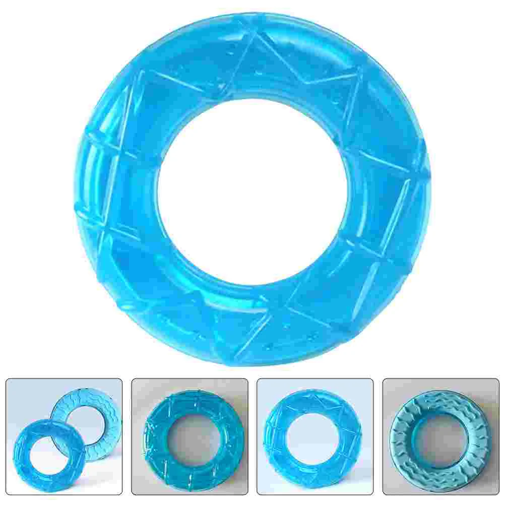 Dog Cooling Chew Toy Puppy Teething Ring Freeze Dog Chew Toy for Summer Pet Toy Dog Teether Toy