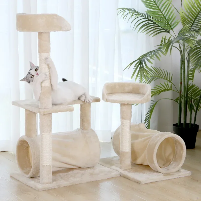 

Multi-layer Cat Climbing Four Seasons Cat Climbing Cat Litter Tree PetCat LitterCat Claw Sharpening Toy Sisal