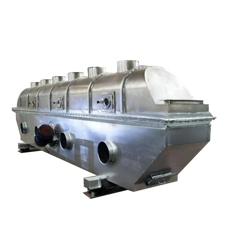 Industrial Horizontal Vibration Fluid Bed Dryer / Fluid Bed Coffee Roaster / Fluid Bed Dryer Customized