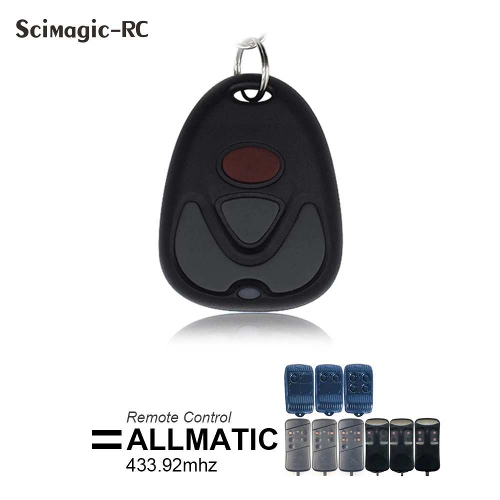 

ALLMATIC Remote Control Clone Garage Gate Opener 433.92 MHz Fixed Code ALLMATIC MX1 MX2 MX4 ARMY1 ARMY2 ARMY4 AEMX1 AEMX2 AEMX4