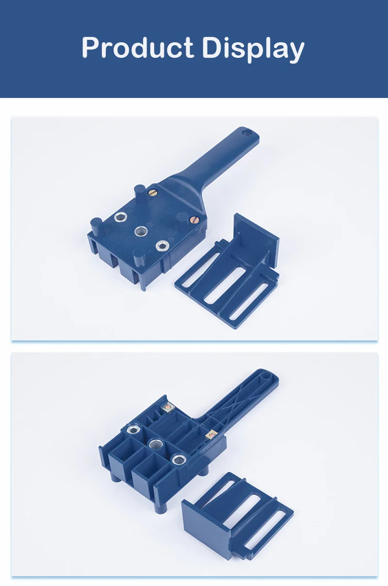 6/8/10mm Drill Bit Woodworking Dowel Jig Drilling Doweling Hole Saw Drill Guide Hole Locator For Carpentry Straight Hole Clamp
