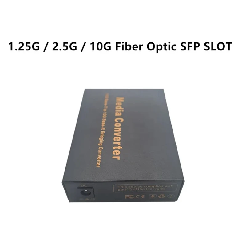 1.25G/2.5G/10G 10G Fiber Optic Transceiver RJ45 Slot Ethernet Switch Fiber Optic SFP