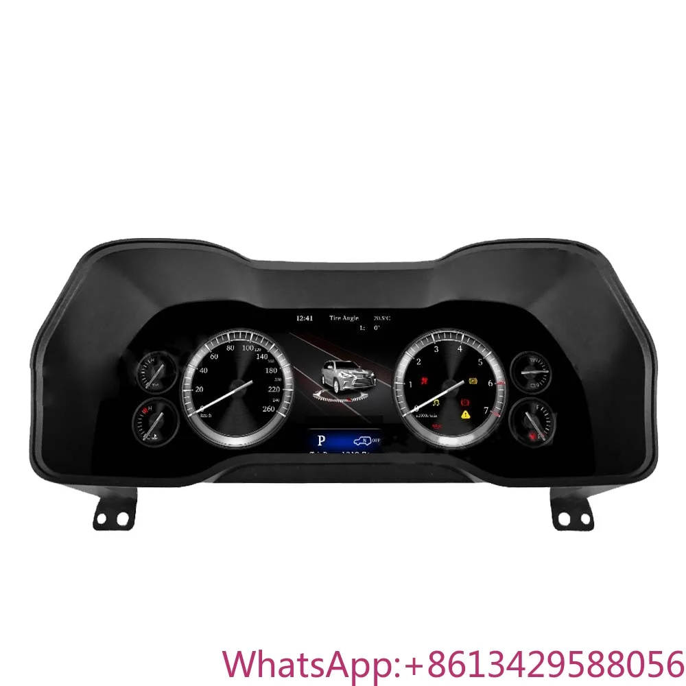 

12.3 Inch Modified and Upgraded Speedometer Car Digital Dashboard LCD Instrument Linux System for Toyota 4 Runner 2010-2022