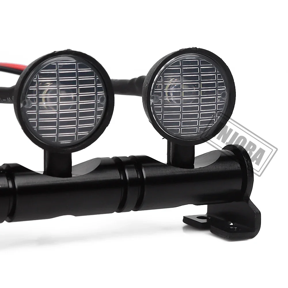 INJORA 1PCS RC Auto LED Lampada da tetto Barra luminosa per 1/10 RC Crawler Car TRX-4 SCX10 90046 Recat MST