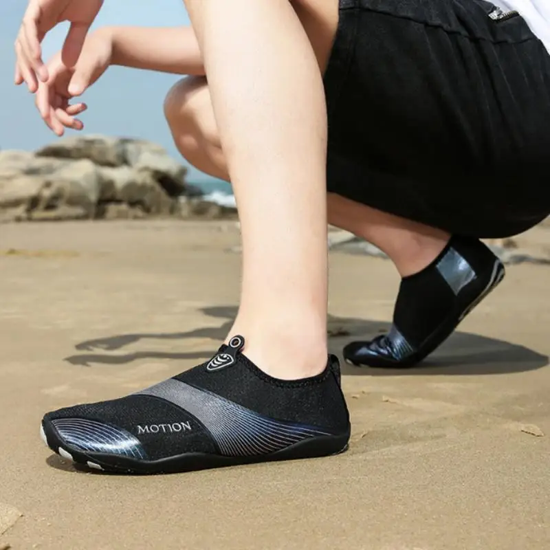 

Couple Aqua Shoes Rubber Beach Non-Slip Fitness Yoga Shoes For Women'S&Men’S