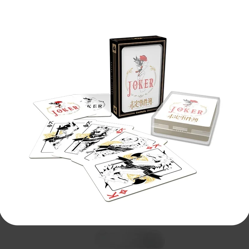 

Game Tears of Themis Official Merch Cosplay Luke Marius Vilhelm Artem Creative Poker Multi-purpose Playing Card Werewolf Mahjong