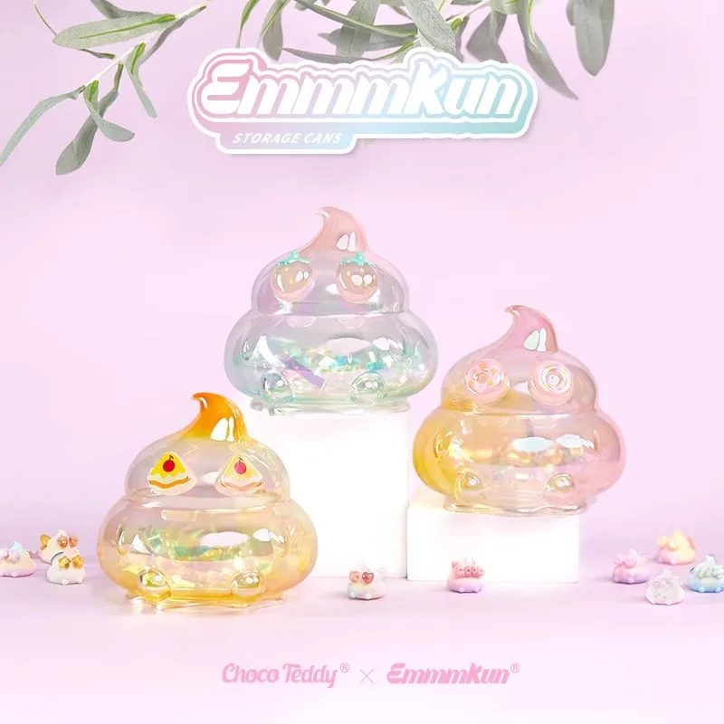 

Emmmkun Storage Cans Series Blind Box Mystery Box Action Figure Collection Handmade Doll Kawaii Model Desktop Decoration Gift