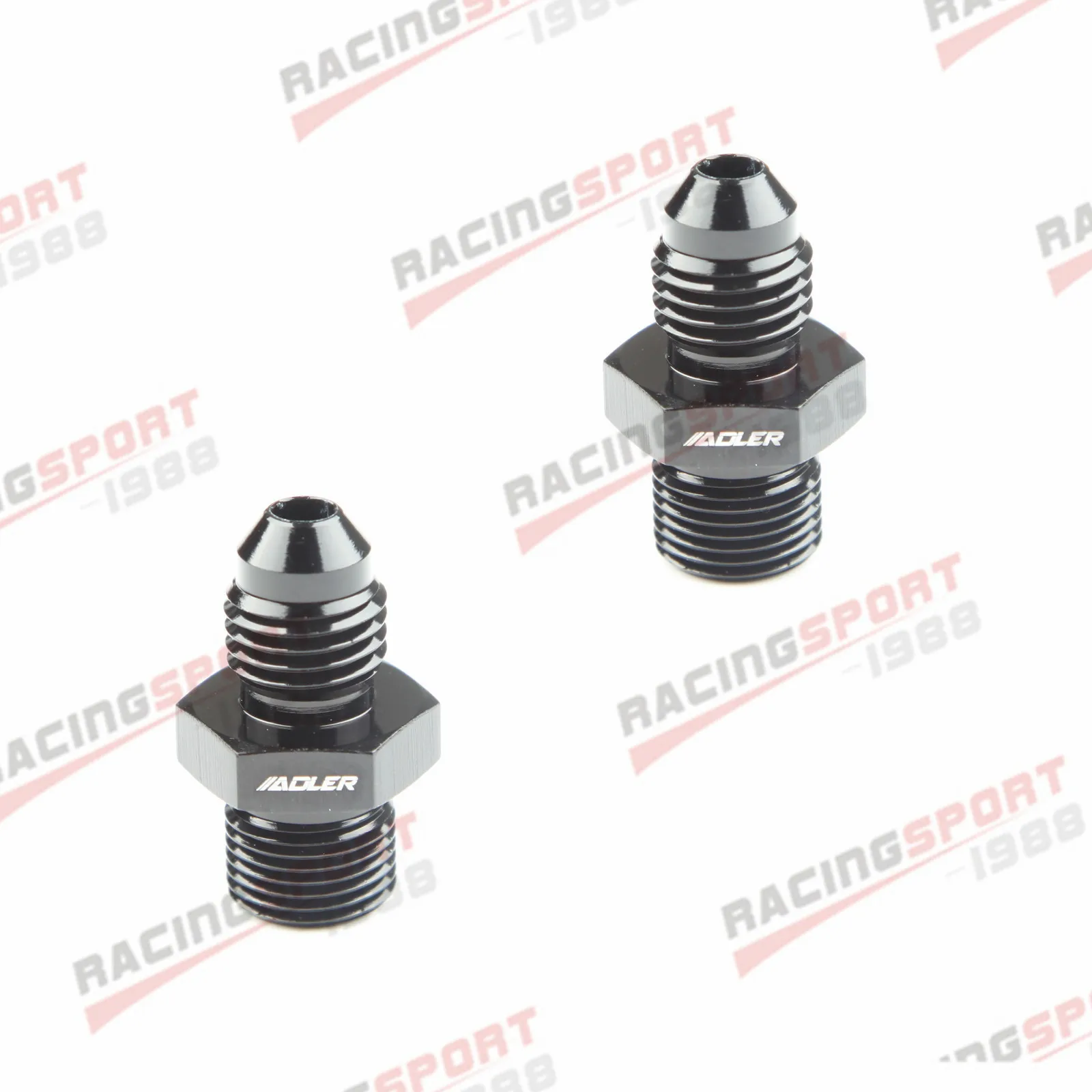 2pc AN8/6 AN10 ToM10 * 1,0 M10 * 1,5 M12/M14/M16/M18 * 1,5 Gewinde Gerade Heizöl Luft Schlauch Fitting Männlichen Adapter Auto Auto Zubehör