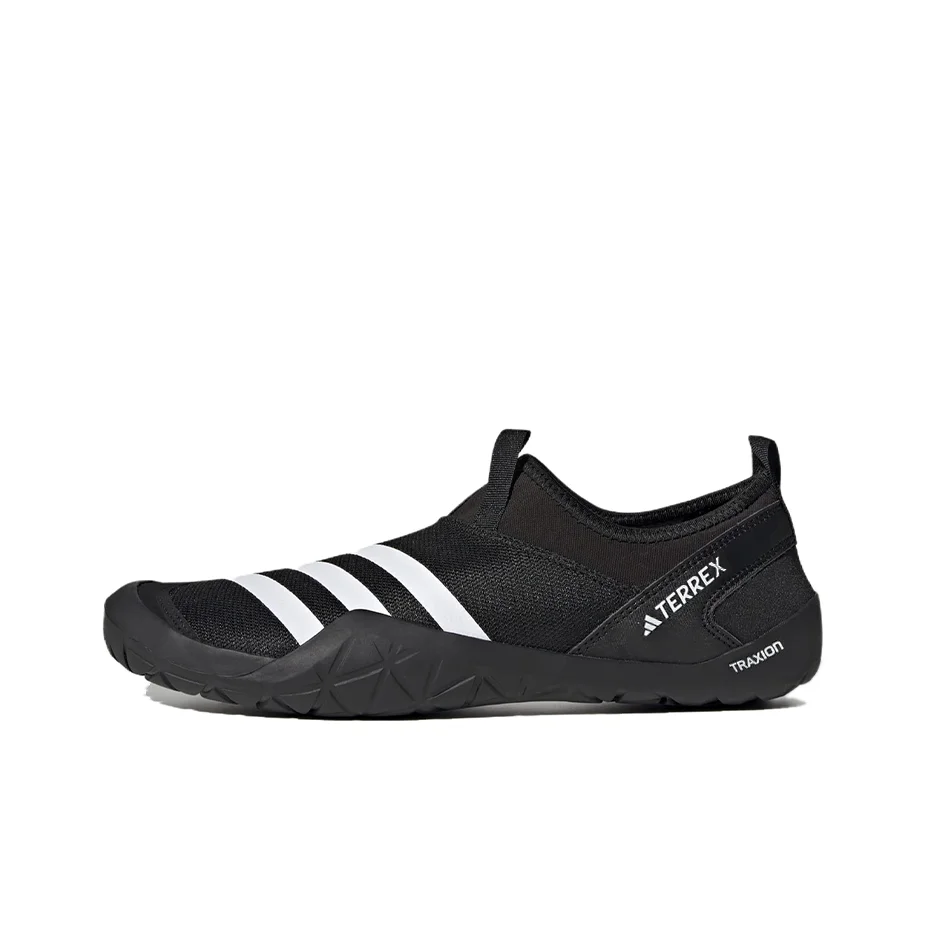 terrex-jawpaw-adidas-slip-on-heatrdy-'black-white'-2023