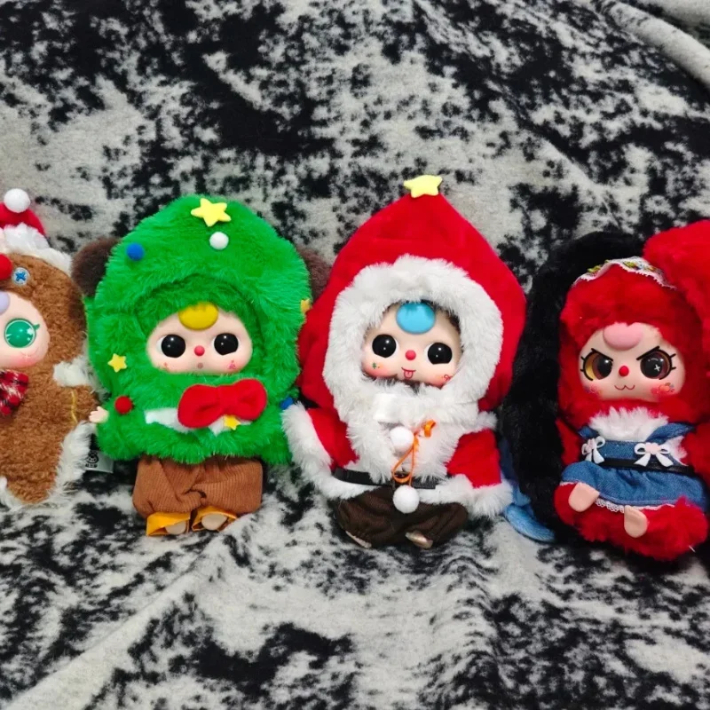 オリジナルベイビー スリー 100% ブラインドボックス クリスマス限定スタイル キャラクター ビッグベイビー ビニールドール カワイイ人形 トレンドトイ ミステリーボックス