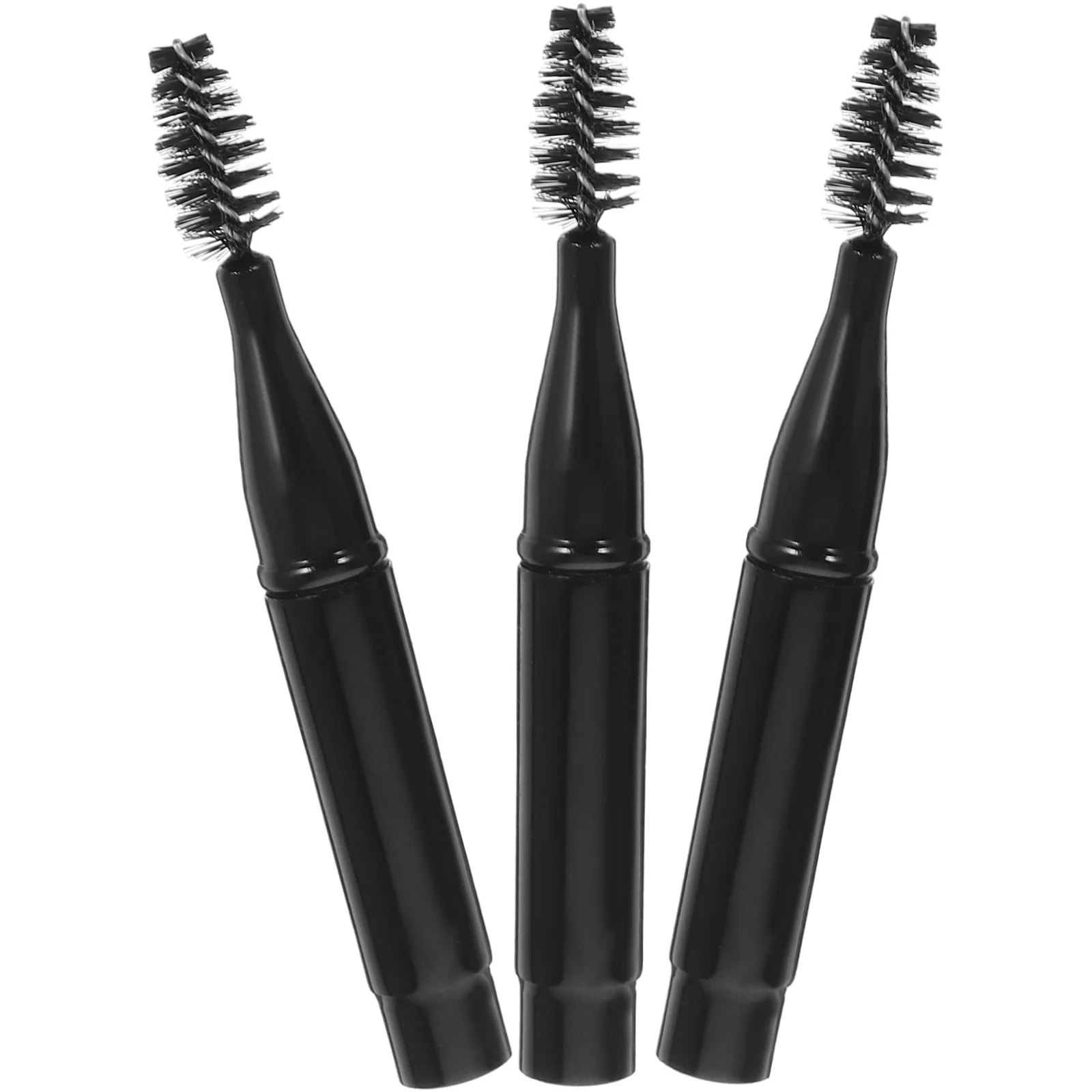 3 szt. Szczoteczka do rzęs z miękkim włosiem, mini przenośna szczoteczka do brwi, grzebyk do rzęs, narzędzie do makijażu brwi, grzebienie do rzęs, aplikator do rzęs