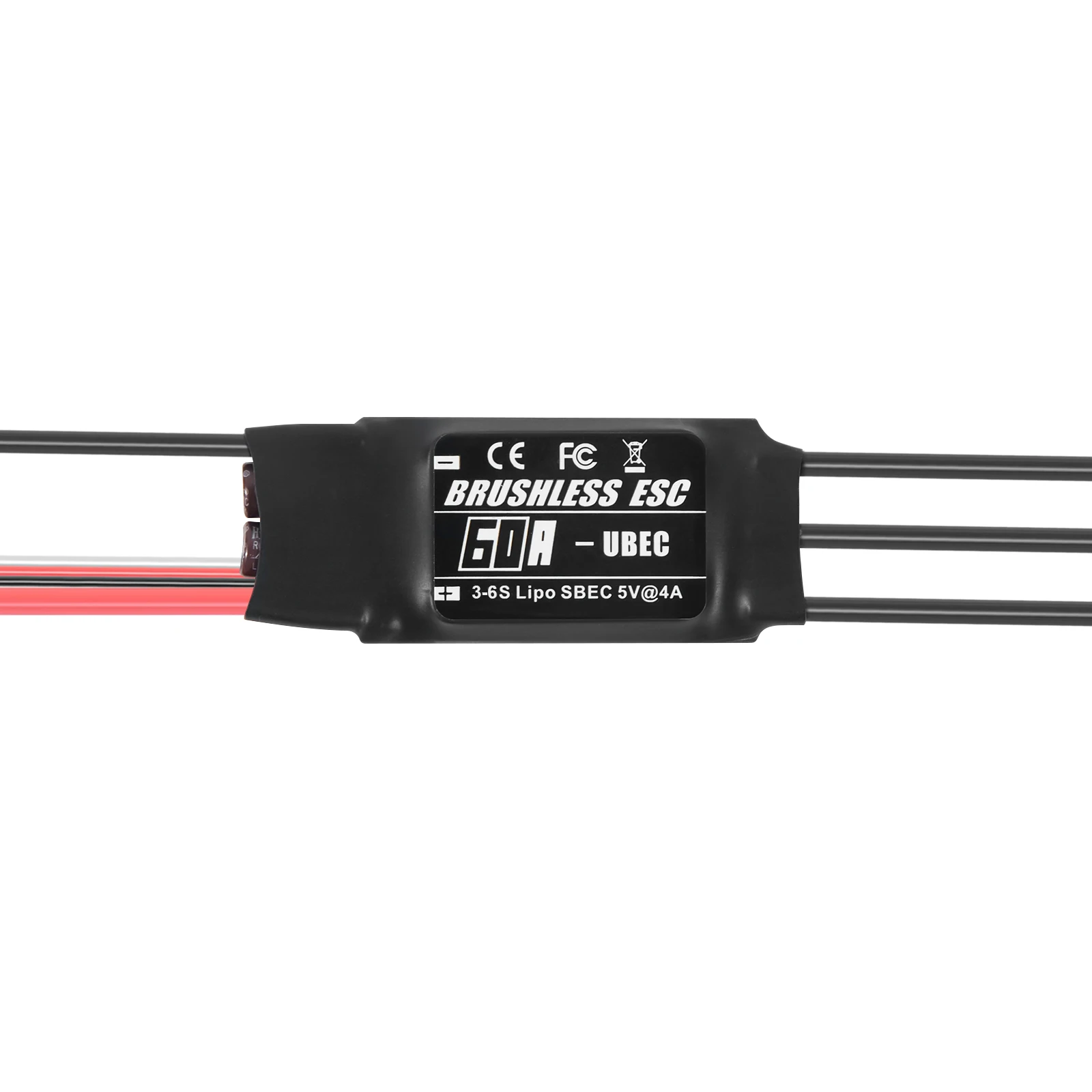 YSIDO 20A 30A 40A 50A 60A 80A 2-6S Borstelloze ESC UBEC Speed Controller Programmeerkaart voor RC FPV Drone Vliegtuig Helikopter Onderdelen