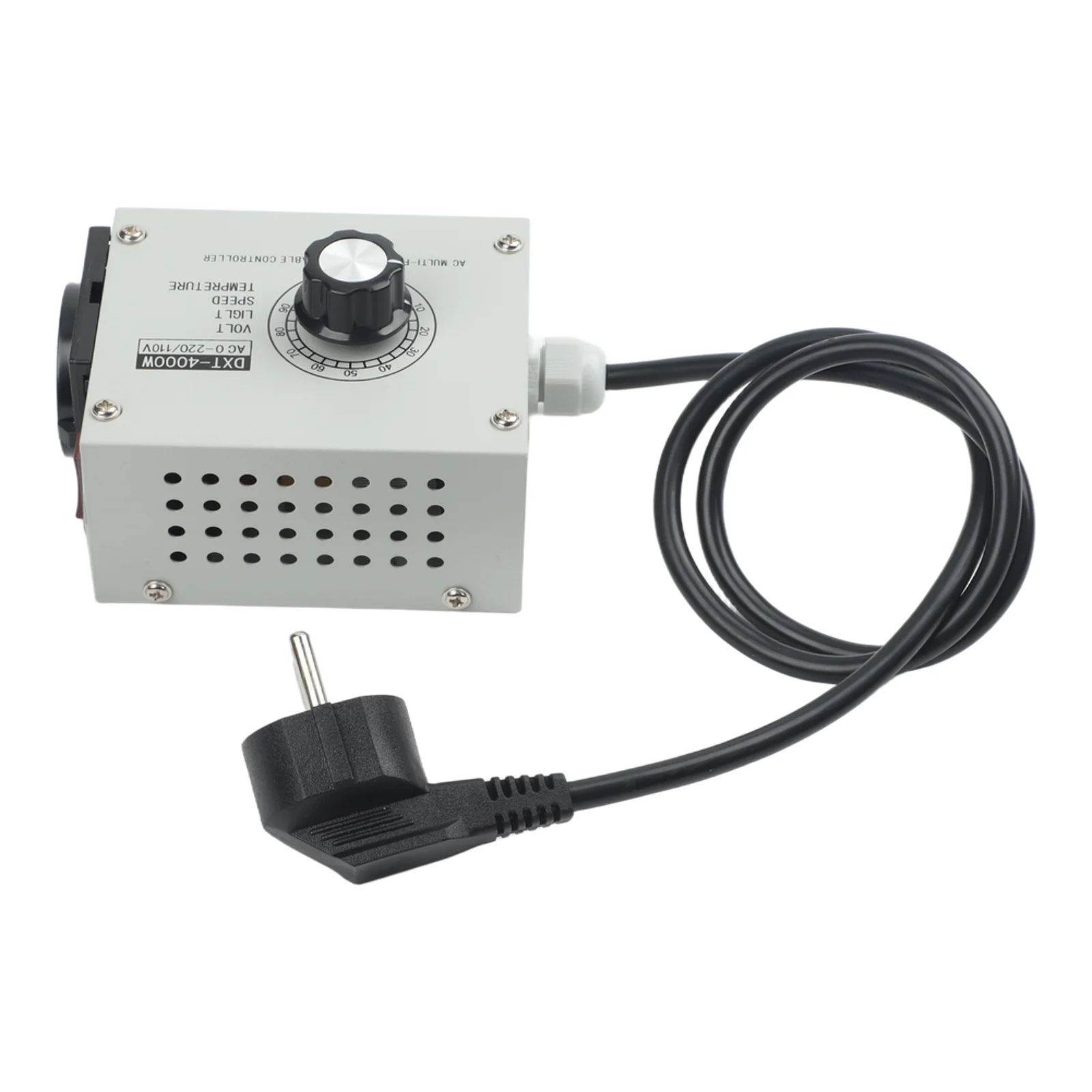 Multifunctional Adjustable Voltage Regulator Motor Controller Multifunctional Regulator 4000W AC Controller Independent Switch