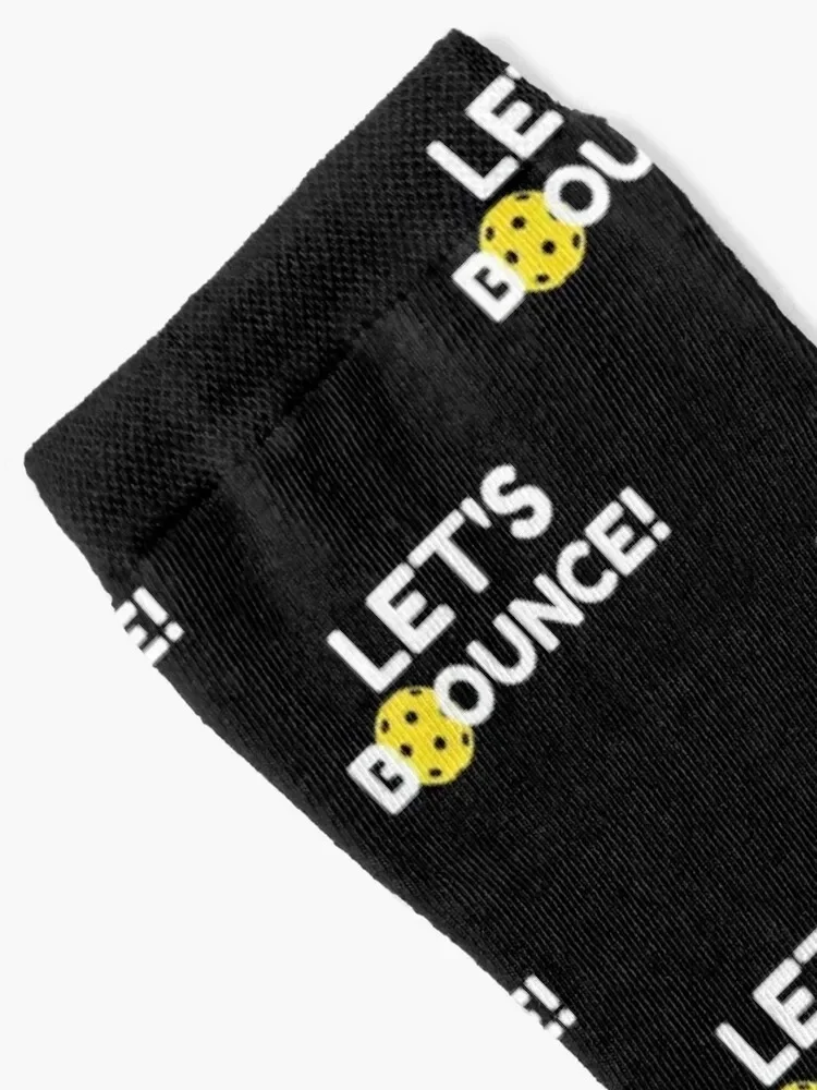 Pickleball Let's Bounce Shirt Socks gym aesthetic Socks For Man Women's