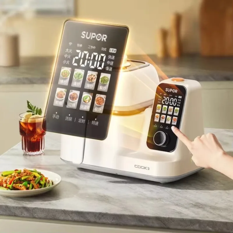 Многофункциональный кухонный робот большой емкости, интеллектуальная бытовая автоматическая кастрюля, многофункциональный робот для кухни