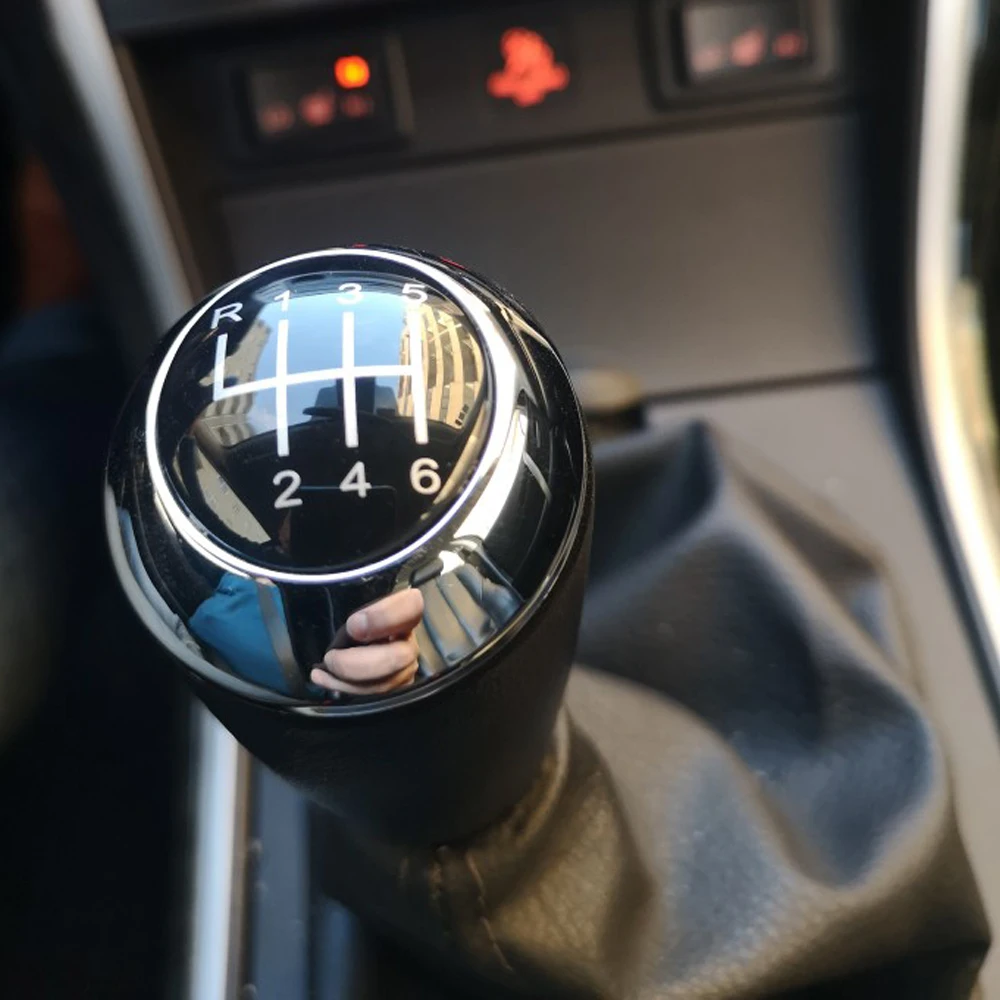 الجلود 5/6-Speed والعتاد التحول المقبض لمازدا 3 BK BL 5 CR CW 6 II GH CX-7 ER MX-5 NC III 23 MT الجلود شيفتر رافعة الذراع كرة الرأس