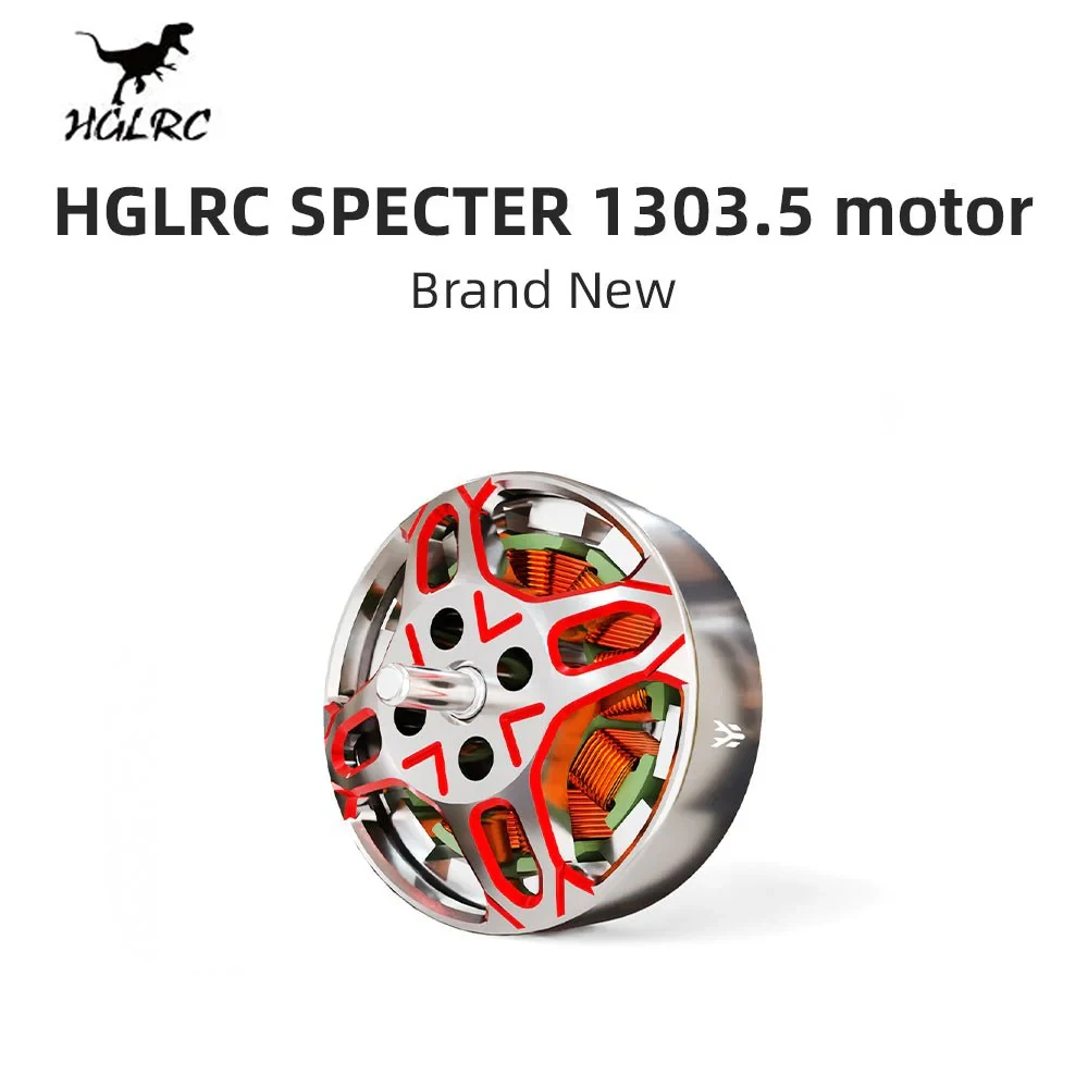HGLRC SPECTER 1303.5 5500KV 2-4S Brushless Motor Fits 2-4 Inch Props for FPV Toothpick Freestyle Drone Spare Parts