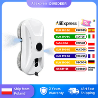 DIVEDEER Intelligent Window Cleaner Bi-directional Double Spray New Window Cleaner Automatic Dual Spray Mini-Type Machine