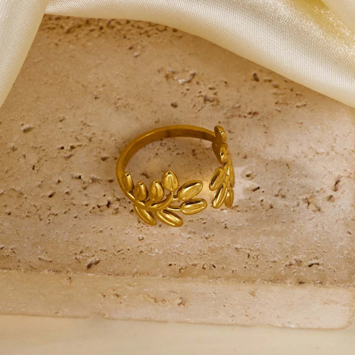Vintage Edelstahl-Ringe mit Sonnenblumen- und Blattmuster für Damen und Herren, Punk-Mode, geometrischer Spiral-Oval-Fingerring, Schmuck – Detail 30