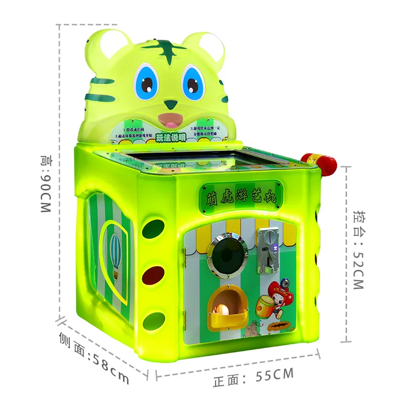 Coin Operated Hitting Arcade Games Kid Game Machine Hit Hammer Whack A Mole Machine