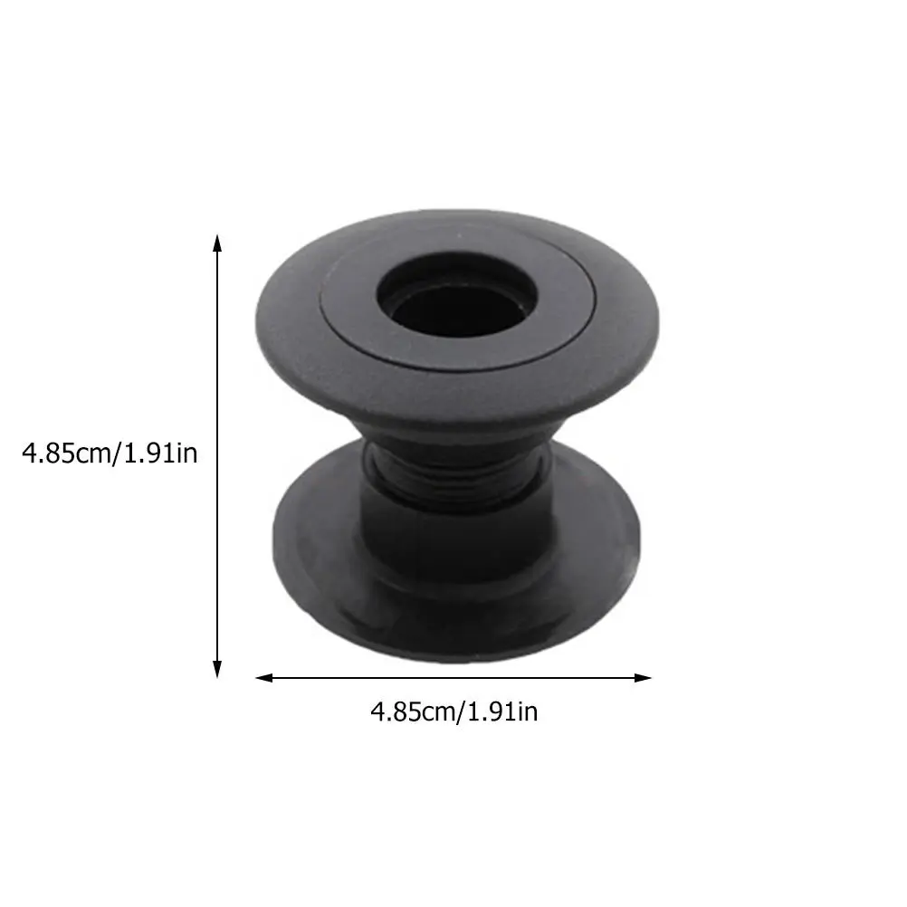 8 قطع من قضيب محمل كرة القدم، جلبة بديلة لآلة كرة القدم، مصدات صلبة سوداء متينة تناسب الطاولات القياسية