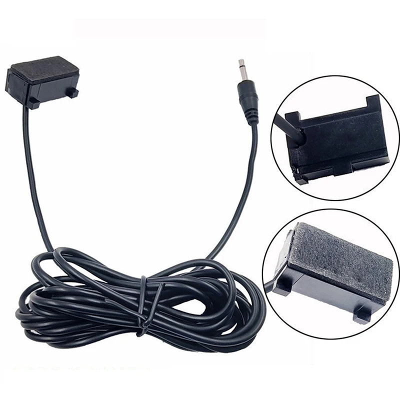 Car Audio Clip Microphone 3.5mm Jack Plug Wired External Mini Mic Overhead Console For Golf Aftermarket Android Multimedia